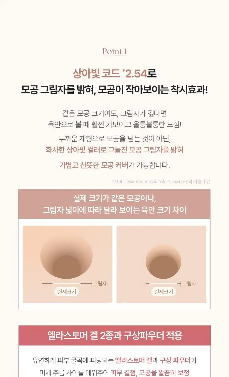 [모공 브러쉬 2종 증정]웨이크메이크 심리스 웨어 파운데이션 6COLOR(기획) 상세페이지 11